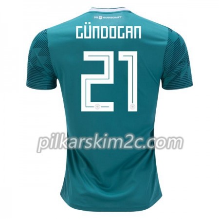 Koszulka Niemcy Gundogan 21 Precz Mistrzostwa Świata 2018 - Koszulki Piłkarskie